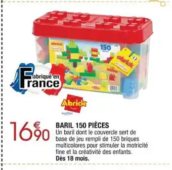 Cora x Carrefour Baril 150 Pièces offre