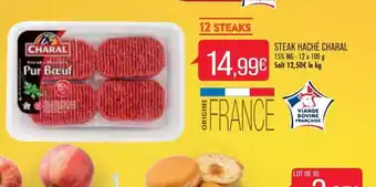 Match Steak Haché Charal offre