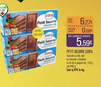 Match Petit Beurre Cora offre