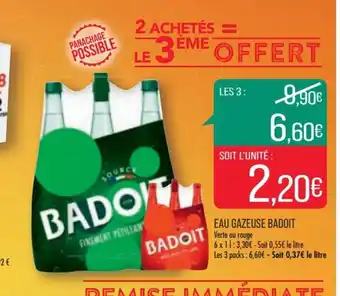 Eau Gazeuse Badoit