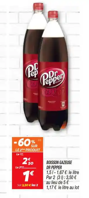 Netto Boisson Gazeuse Dr Pepper offre