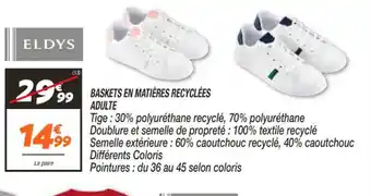 Netto Baskets En Matières Recyclées Adulte offre