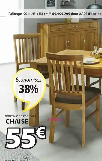 JYSK Chaise offre