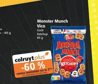 Colruyt Monster munch vico offre