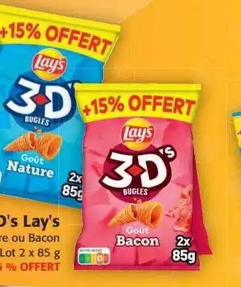 Colruyt Bugles 3d 's lay's offre