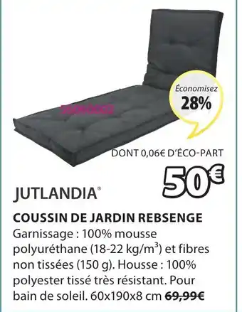 JYSK Coussin de jardin rebsenge offre