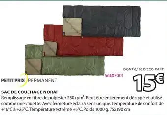 JYSK Sac de couchage norat offre