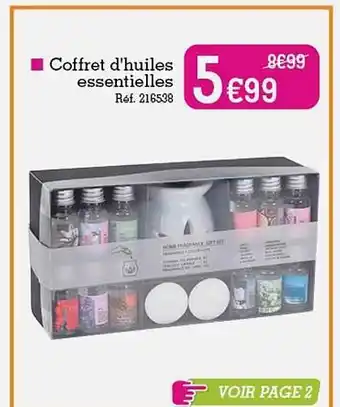 Kandy Coffret d'huiles essentielles offre