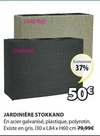 JYSK Jardinière stokkand offre