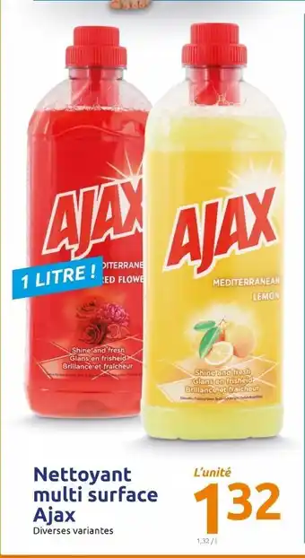 Nettoyant multi surface ajax