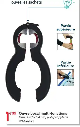 Ouvre Bocal Multi-Fonctions