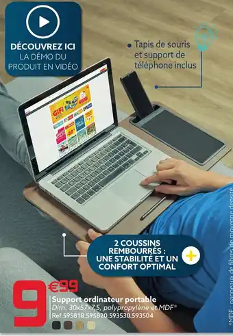 Gifi Support Ordinateur Portable offre