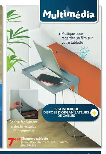 Gifi Support Tablette offre