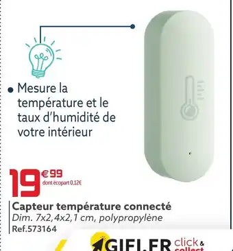 Capteur Température Connecté
