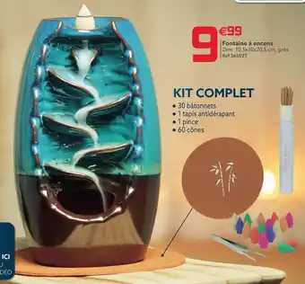 Gifi Fontaine à Encens offre