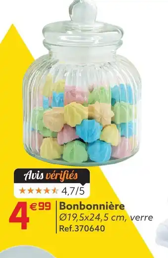 Gifi Bonbonnière offre