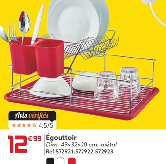Gifi Egouttoir offre