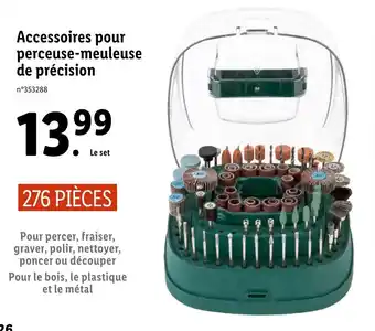 Accessoires pour perceuse-meuleuse de précision