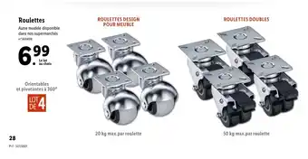 Lidl Roulettes offre