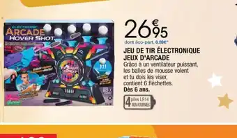 Cora x Carrefour Jeu de Electronique Jeux d'Arcade offre