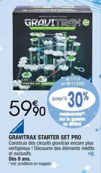 Cora x Carrefour Gravitrax Starter Set Pro offre