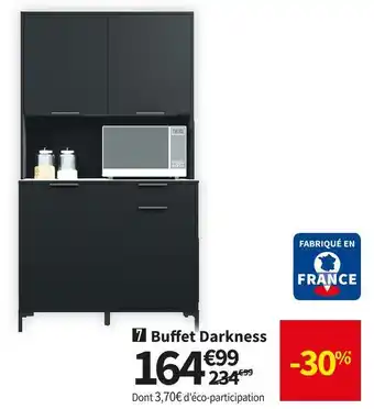 Conforama Buffet darkness offre