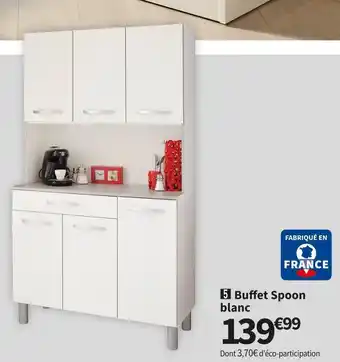 Buffet spoon blanc