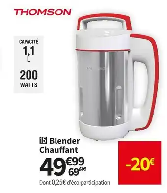 Conforama Thomson blender chauffant thfp914a offre