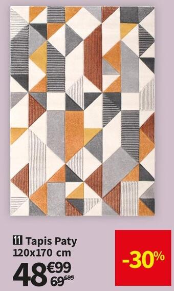 Conforama Tapis paty offre