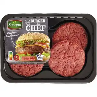 Auchan Burgers du chef socopa offre