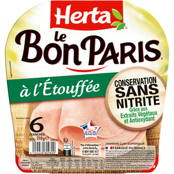 Auchan Le bon paris à l'étouffée herta offre