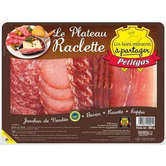 Auchan Le plateau raclette petitgas offre