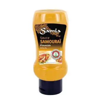 Auchan Sauce samourai halal samia offre