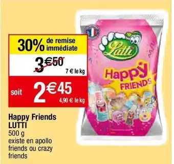 Migros Bonbons gélifiés lutti offre