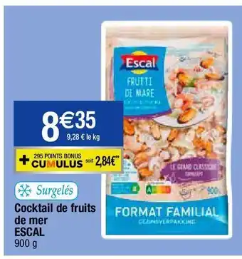Migros Fruits de mer escal offre