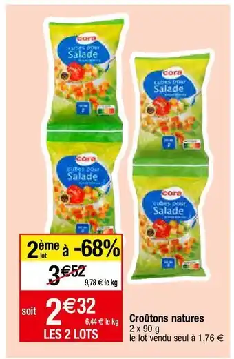 Migros Croûton cora offre