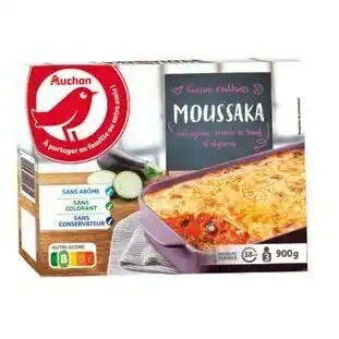 Auchan MOUSSAKA SURGELÉE AUCHAN offre