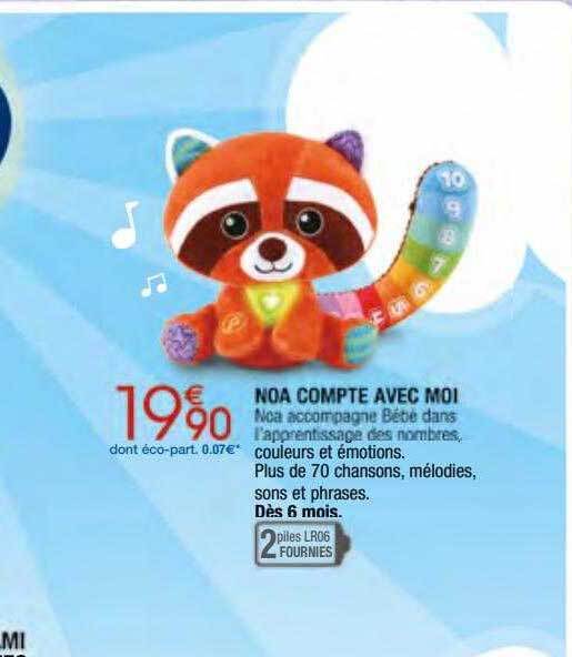 Promo Noa compte avec moi chez Migros
