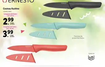 Lidl Couteau Kushino offre