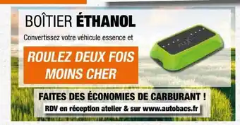 Boîtier éthanol