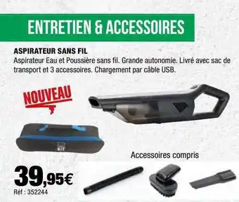 Autobacs Aspirateur sans fil offre