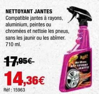 Autobacs Nettoyant jantes offre