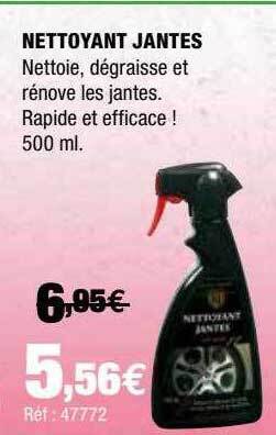 Autobacs Nettoyant jantes offre