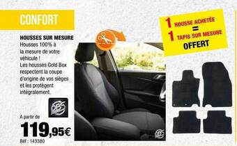 Autobacs Housses sur mesure offre