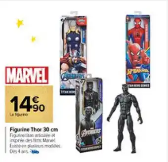 Carrefour Market Figurine thor 30 cm marvel offre