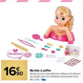 Carrefour Market Ma tête à coiffer offre