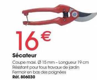 Brico Pro Sécateur offre