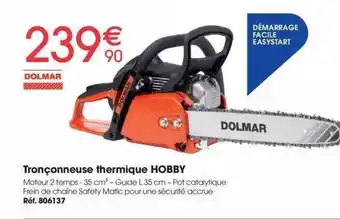 Brico Pro Tronçonneuse thermique hobby offre