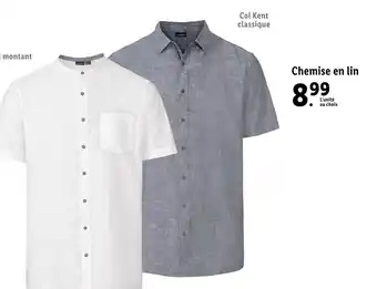 Lidl Chemise en lin offre
