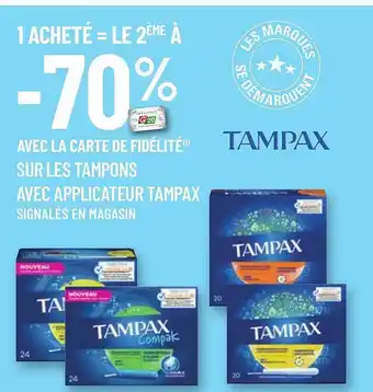 Les tampons avec applicateur tampax
